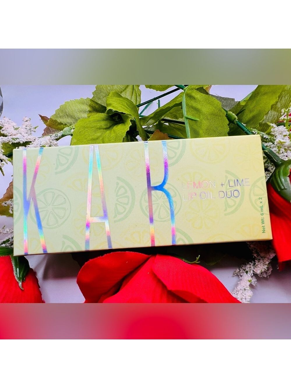 KAB Cosmetics Lemon + Lime Lip Oil Duo